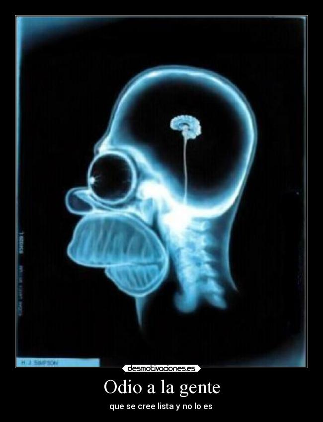 Odio a la gente - 