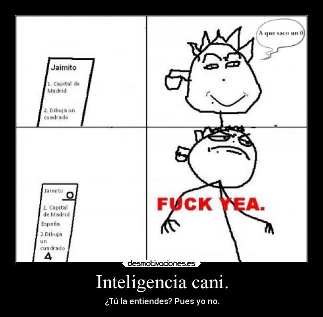 Inteligencia cani. - 
