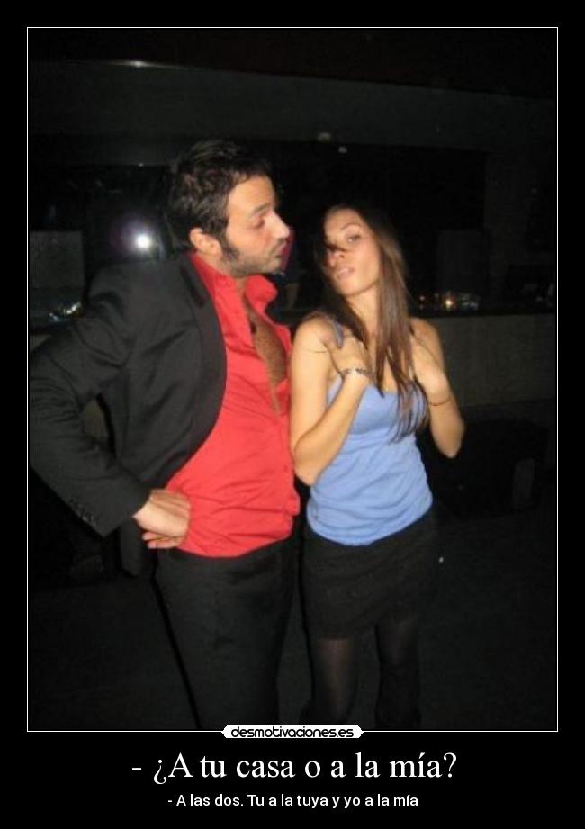 carteles casa casa mia desmotivaciones