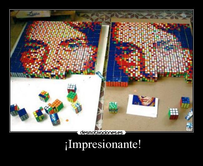 carteles cubo rubik desmotivaciones