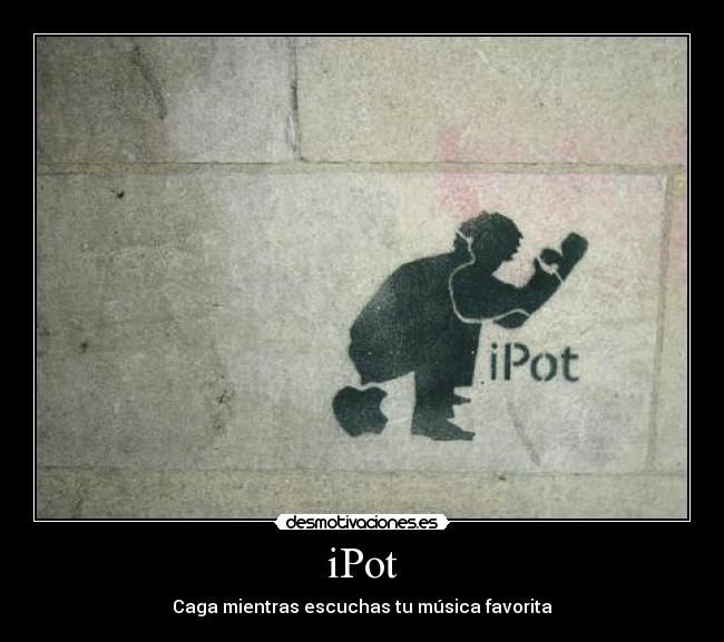 iPot - Caga mientras escuchas tu música favorita