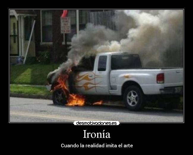 carteles arte fuego coches bisbal desmotivaciones