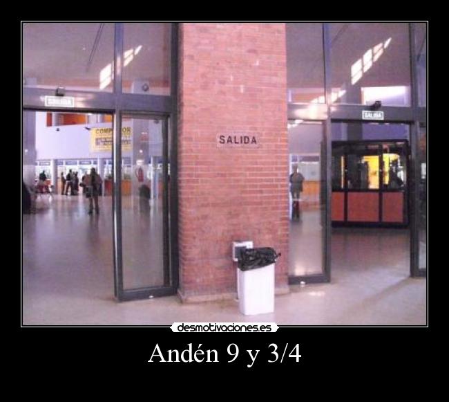Andén 9 y 3/4 -