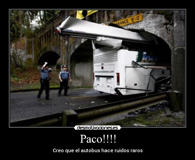 Paco!!!! - 