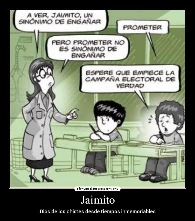 Jaimito - Dios de los chistes desde tiempos inmemoriables