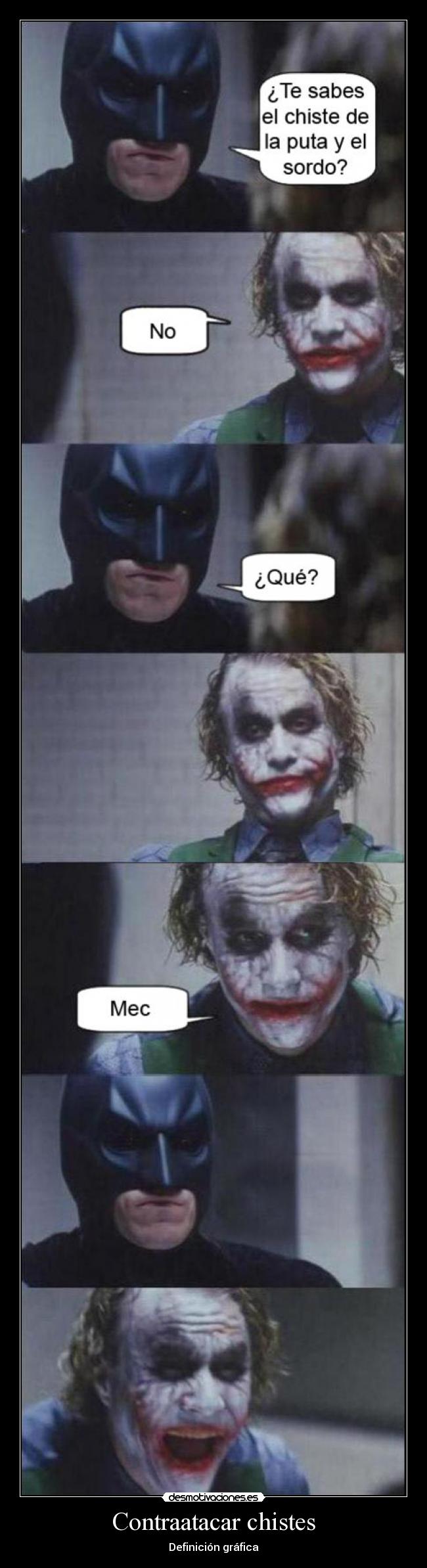 Contraatacar chistes - Definición gráfica