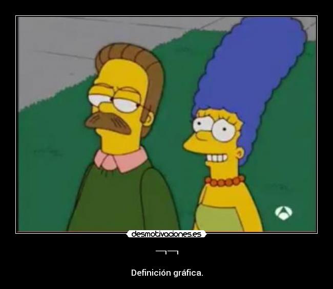 ¬¬ - Definición gráfica.