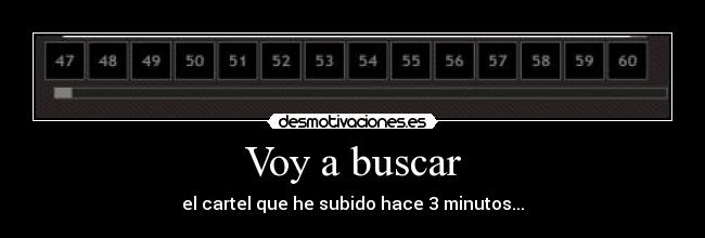 Voy a buscar - 