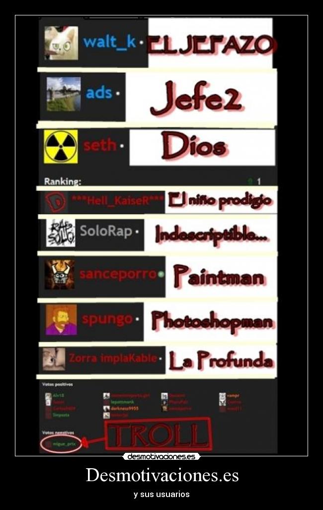 carteles kikex92 desmotivaciones