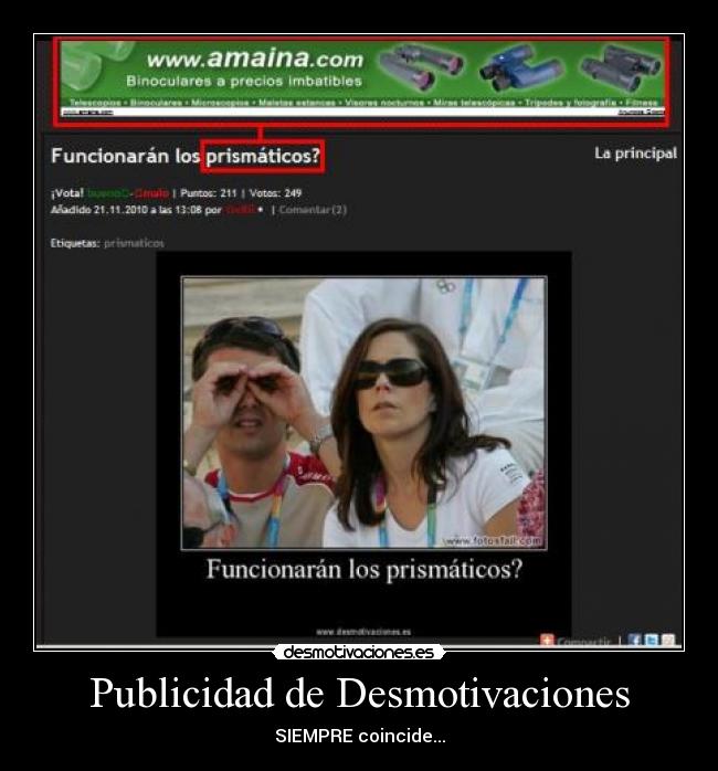Publicidad de Desmotivaciones - 