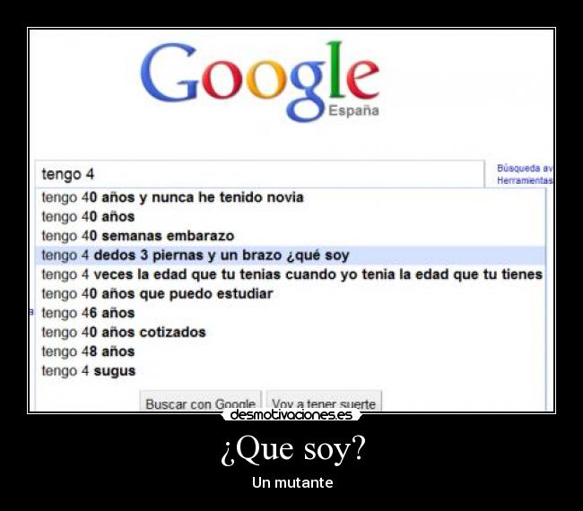 ¿Que soy? - 