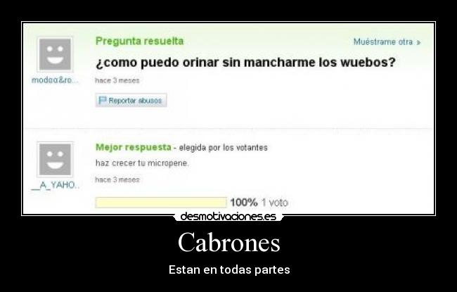 Cabrones -