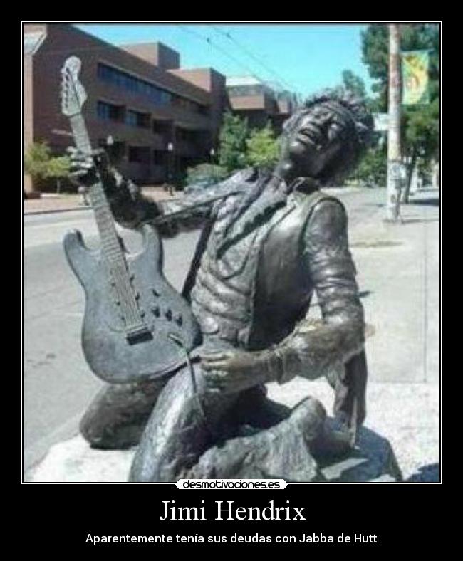 carteles jimi hendrix jabba desmotivaciones