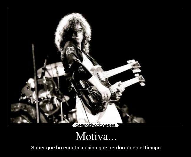 carteles jimmy page ledd zeppelin motivacion desmotivaciones