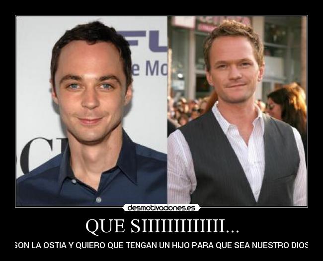 carteles sheldon cooper barney stinson dios ostia desmotivaciones