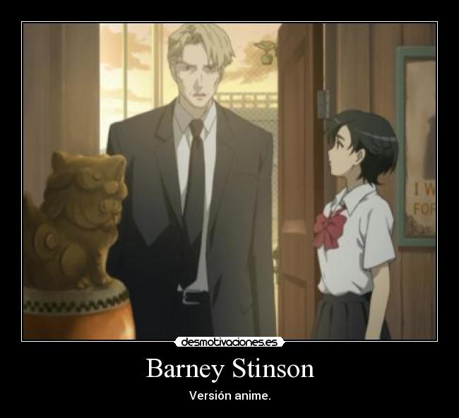 carteles barney stinson anime desmotivaciones