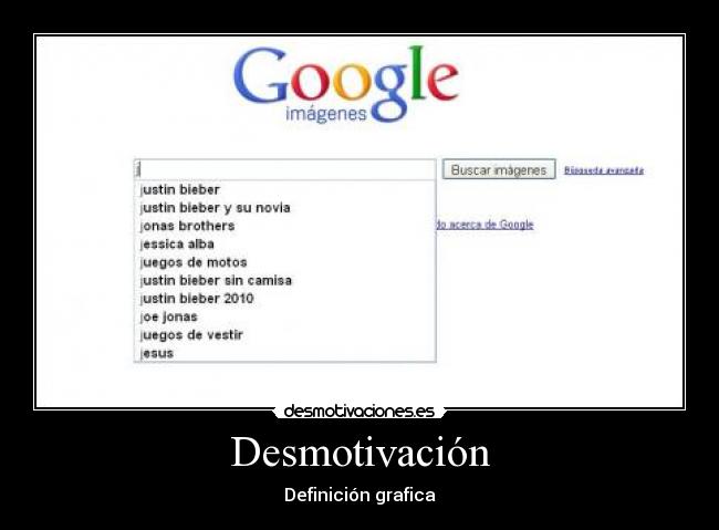 Desmotivación - Definición grafica
