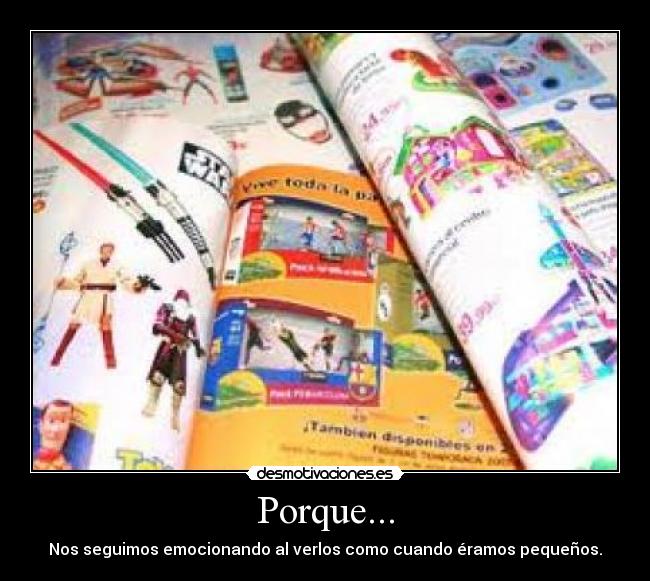 Porque... -
