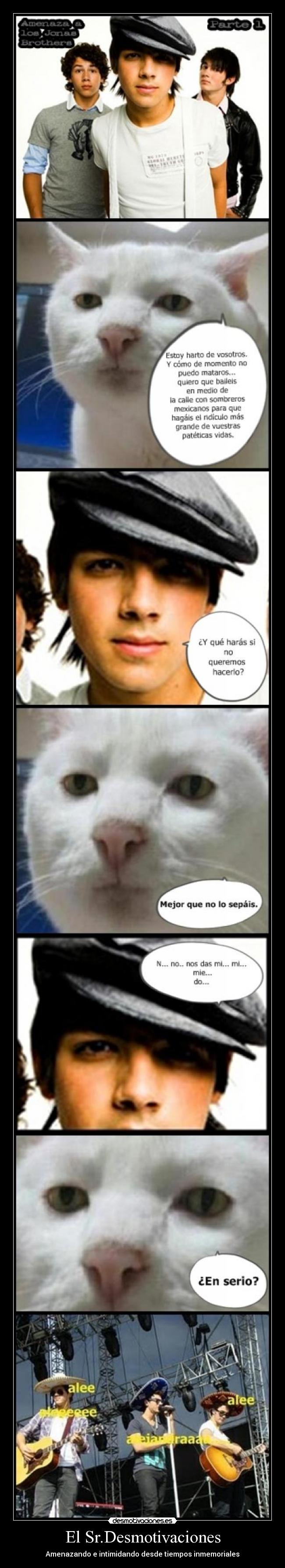 El Sr.Desmotivaciones - Amenazando e intimidando desde tiempos inmemoriales