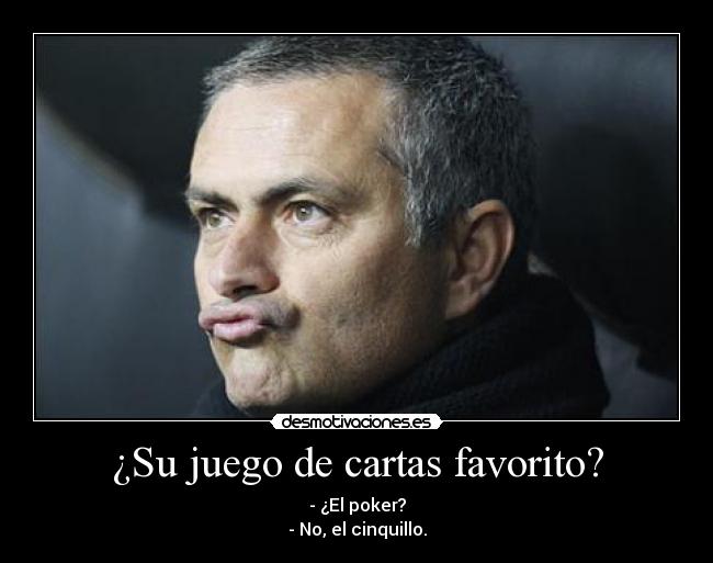 ¿Su juego de cartas favorito? -