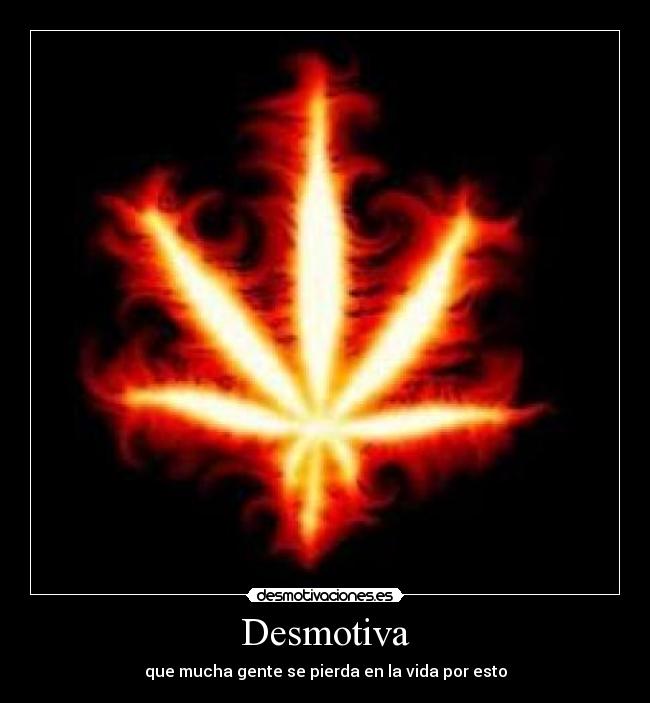 Desmotiva - que mucha gente se pierda en la vida por esto