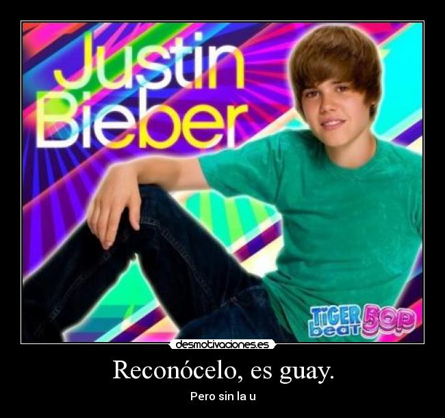 Reconócelo, es guay. - 