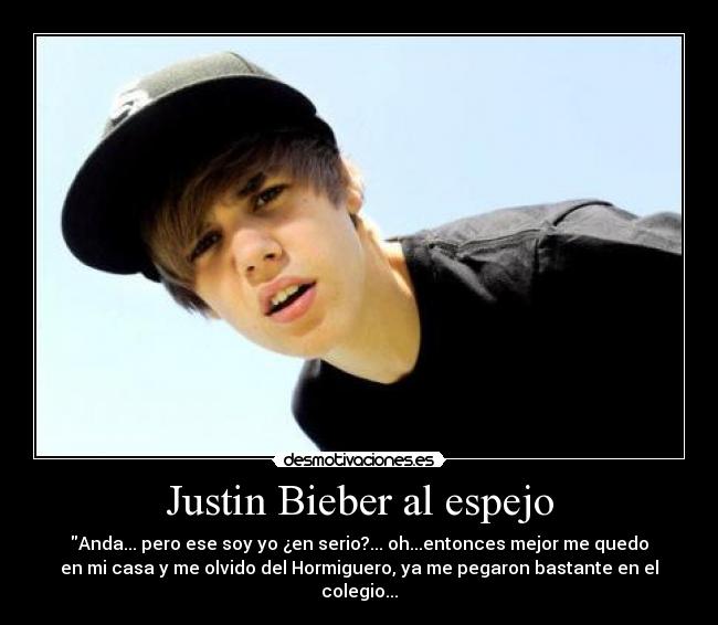 carteles justin espejo desmotivaciones