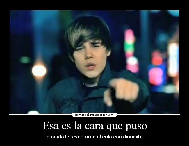 Esa es la cara que puso - 