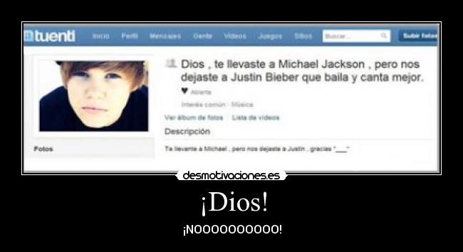 ¡Dios! -