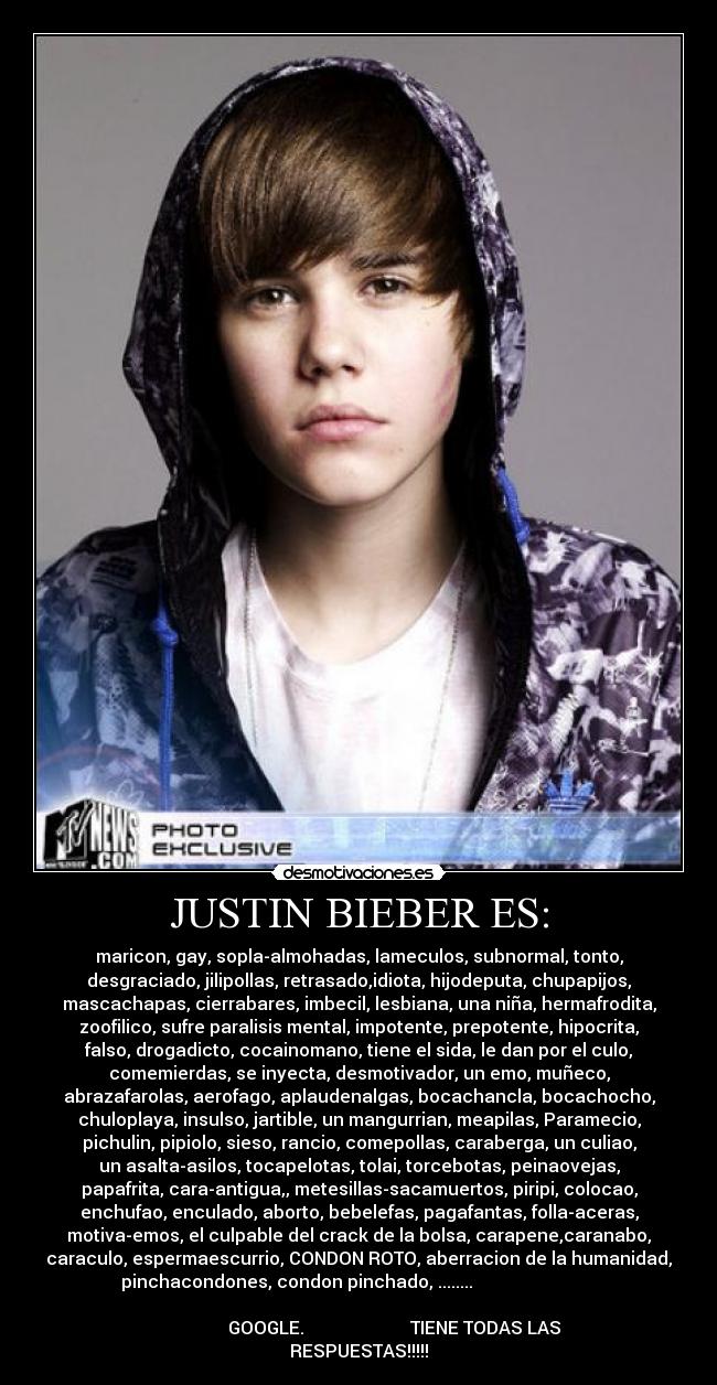 JUSTIN BIEBER ES: - 