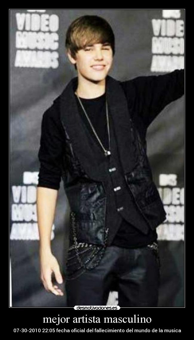 mejor artista masculino - 07-30-2010 22:05 fecha oficial del fallecimiento del mundo de la musica
