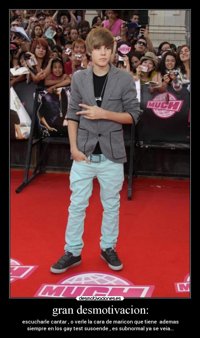 gran desmotivacion: -