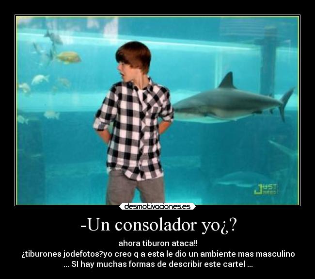 -Un consolador yo¿? -