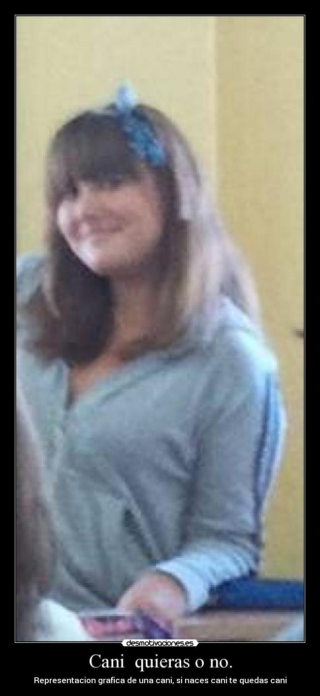 Cani quieras o no. -
