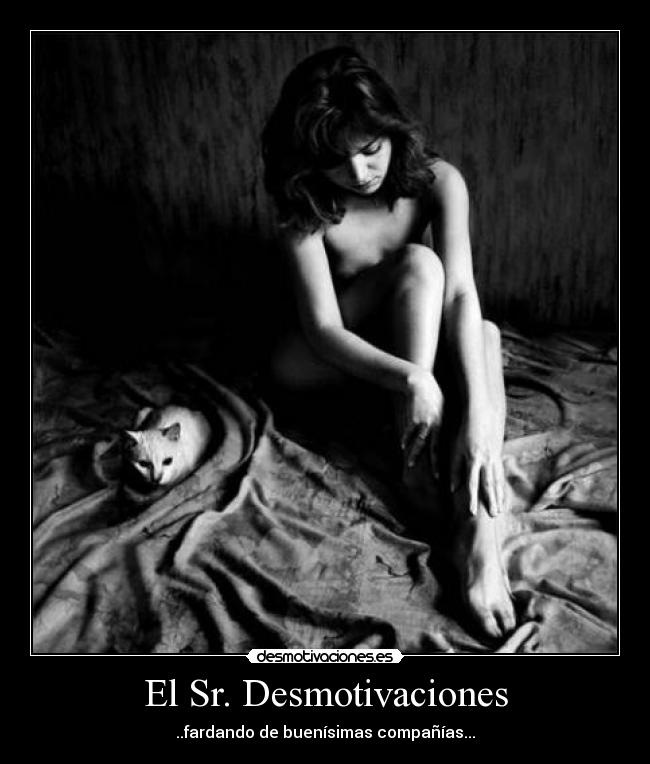 El Sr. Desmotivaciones - ..fardando de buenísimas compañías...