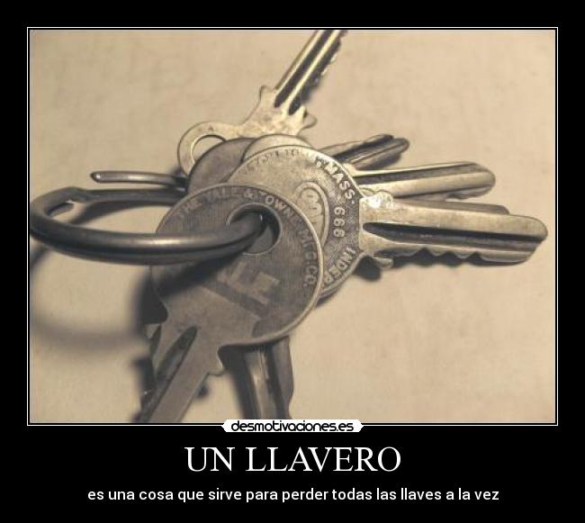 UN LLAVERO - 