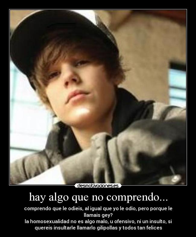 carteles justin biber gey desmotivaciones
