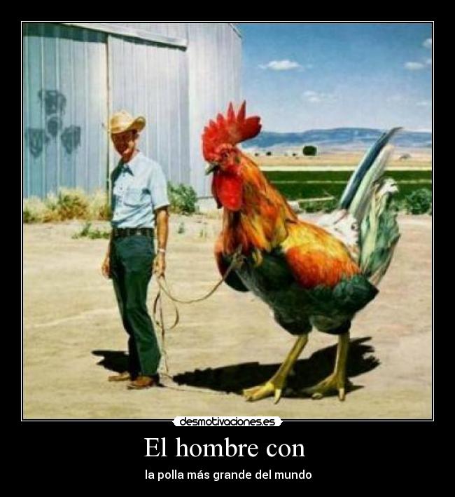 El hombre con  - 