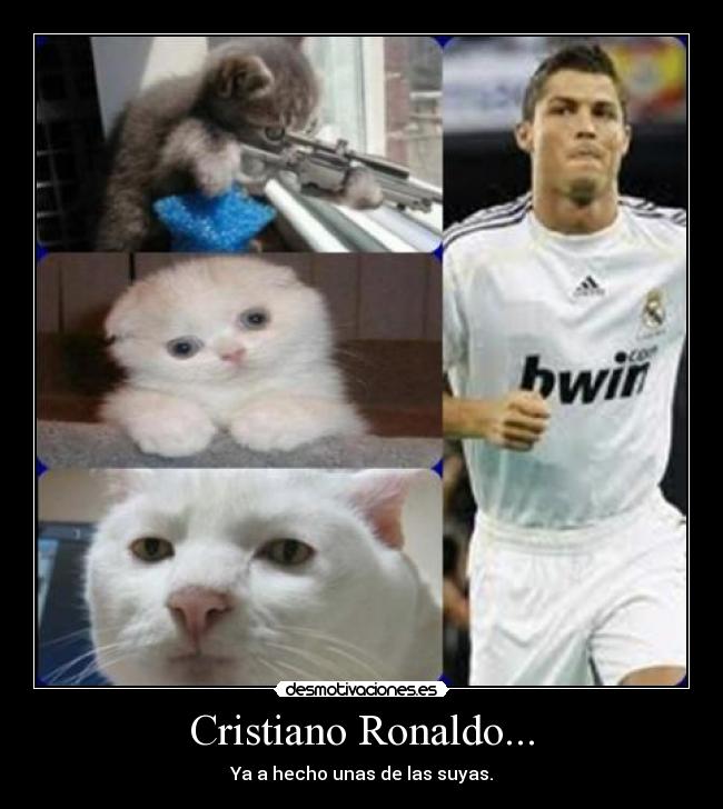 Cristiano Ronaldo... -