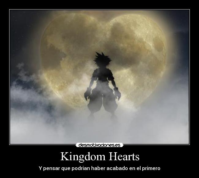 Kingdom Hearts - Y pensar que podrian haber acabado en el primero