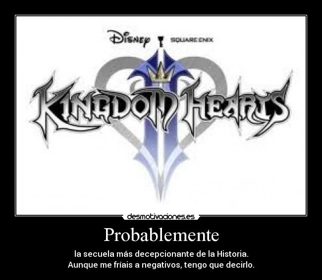 carteles kingdom hearts desmotivaciones