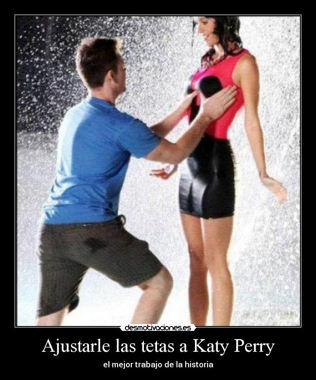Ajustarle las tetas a Katy Perry - 