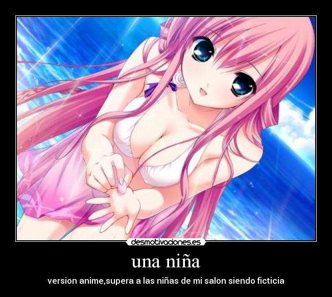 carteles anime girl desmotivaciones