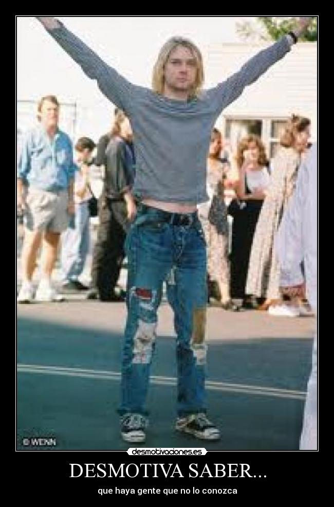 DESMOTIVA SABER... - 