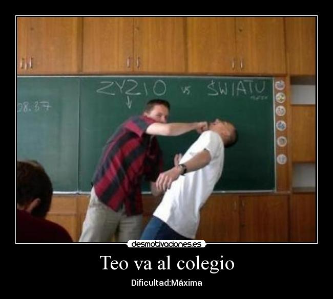 Teo va al colegio - 