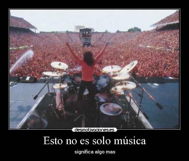 Esto no es solo música - significa algo mas