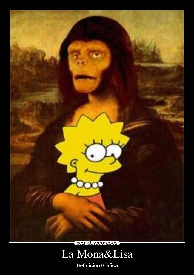 carteles monalisa desmotivaciones