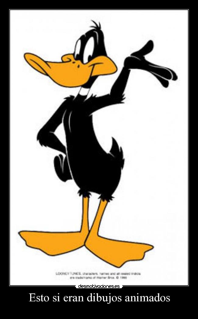 Esto si eran dibujos animados -