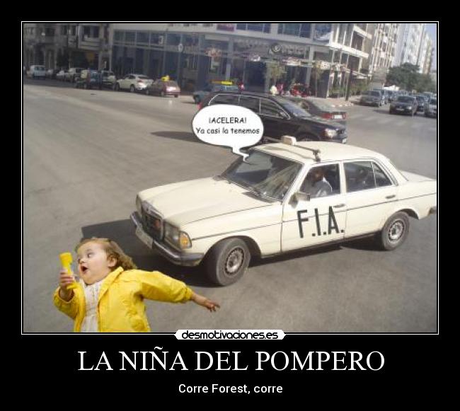 LA NIÑA DEL POMPERO - Corre Forest, corre