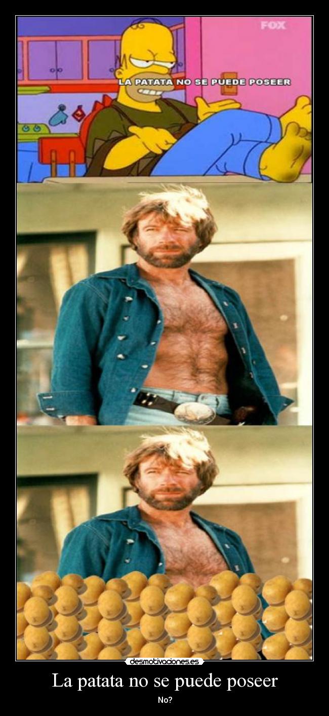 La patata no se puede poseer - 